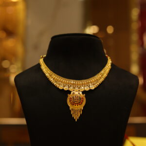 Imitation Gold Traditional Bridal Necklace