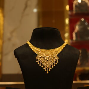 Gold-Plated Designer Bridal and Festive Necklace
