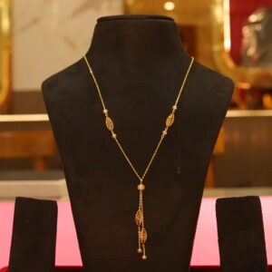 Gold-Plated Heritage Tassel Chain Necklace