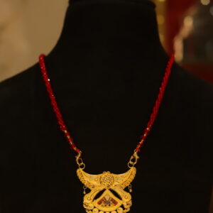 Gold-Plated Mangalsutra Necklace