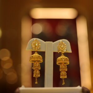Traditional Indian Bridal Jhumka Earrings